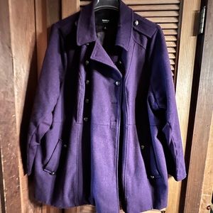 TORRID PEA COAT Purple
